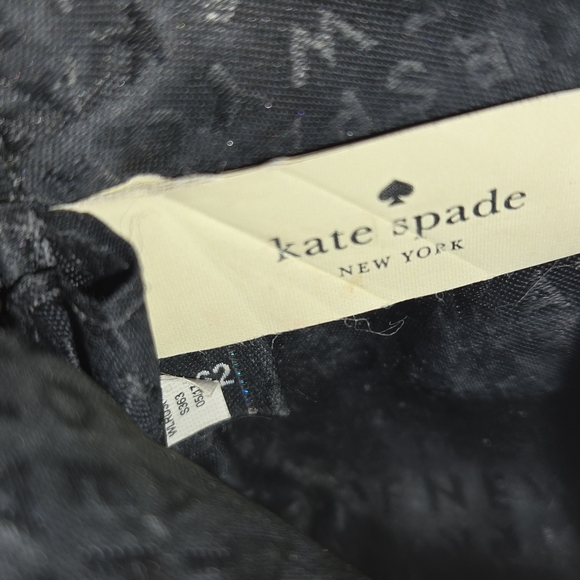 Kate Spade New York Black Leather Jazz Things Up Cat Coin Purse - Picture 8 of 8